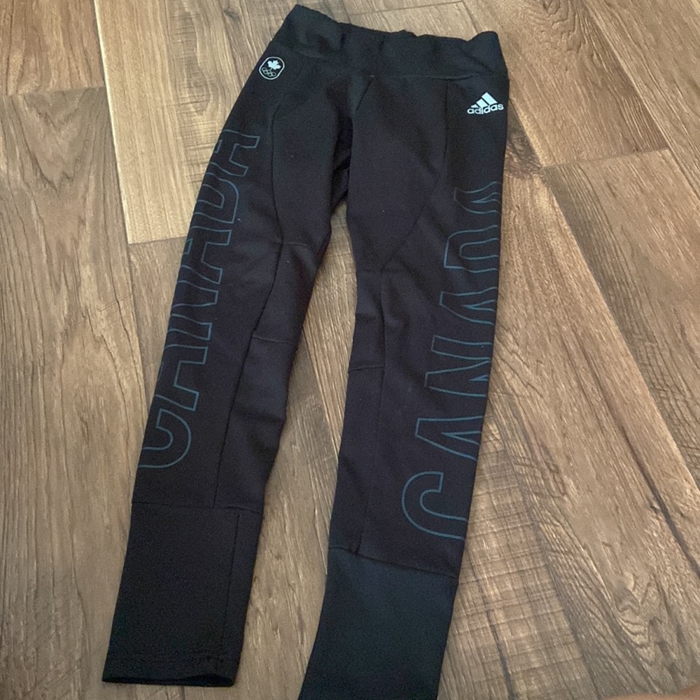 Adidas Canada Workout Leggings - Picture 2 of 4